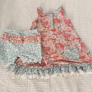 Sweet Honey Floral Pajama Set